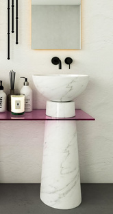Carrara Marble Sink